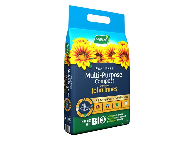 Westland Peat Free Multi-Purpose Compost with John Innes 10 litre