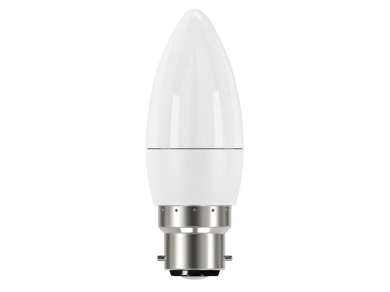 LED SES (E14) Opal Candle Non-Dimmable Bulb, Warm White 470 lm 4.2W