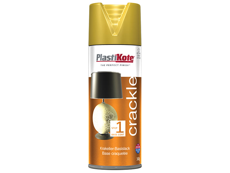 Crackle Touch Spray Gold Base Coat 400ml