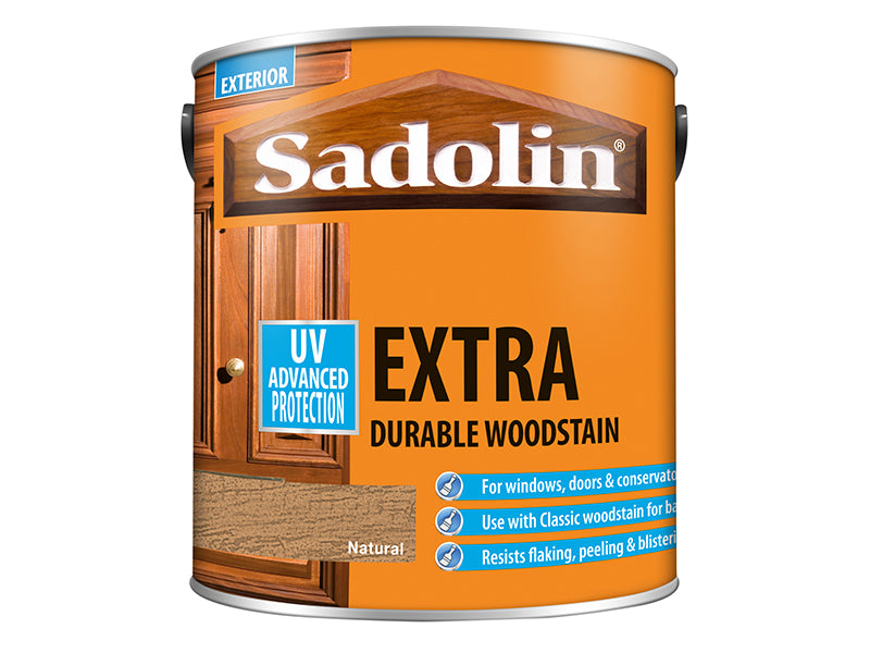 Extra Durable Woodstain Heritage Oak 2.5 litre