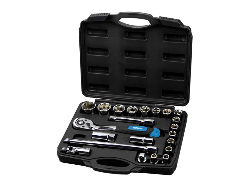 1/2in Socket Set, 22 Piece                                                      