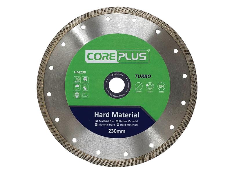 HM230 Hard Material Turbo Diamond Blade 230mm                                   