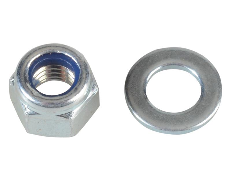 Nyloc Nuts & Washers Zinc Plated M5 ForgePack 40                                