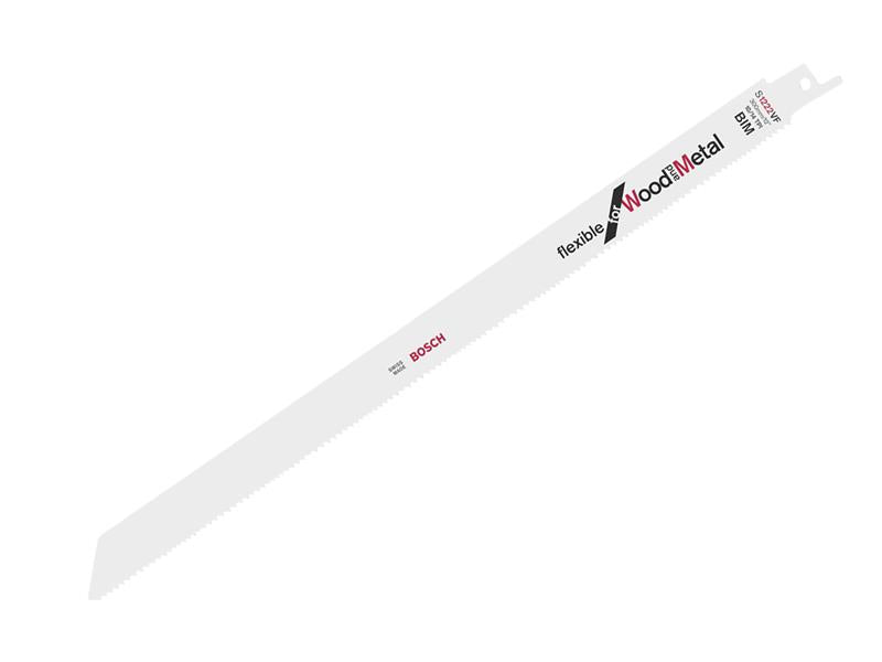 S 1222 VF Flexible for Wood & Metal Blade 300mm 10-14 TPI (Pack 5)