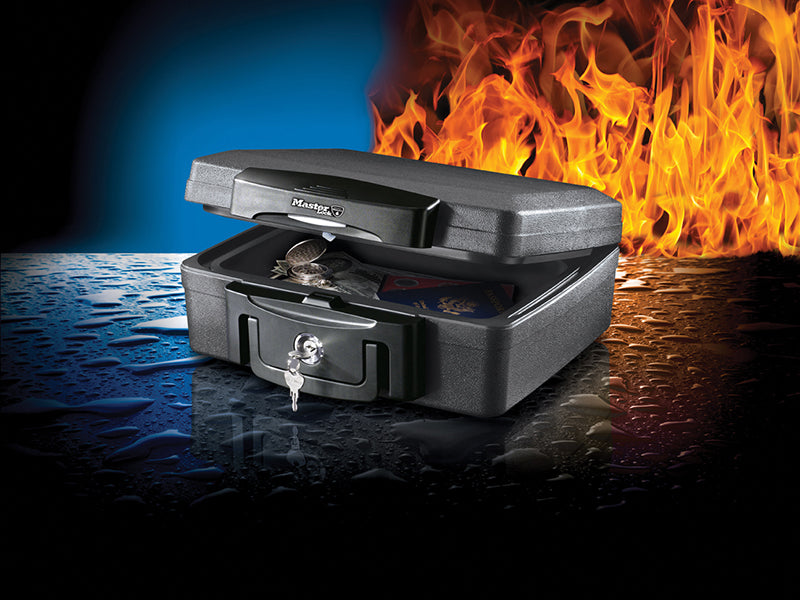 Small Key Locking Fire & Water Chest