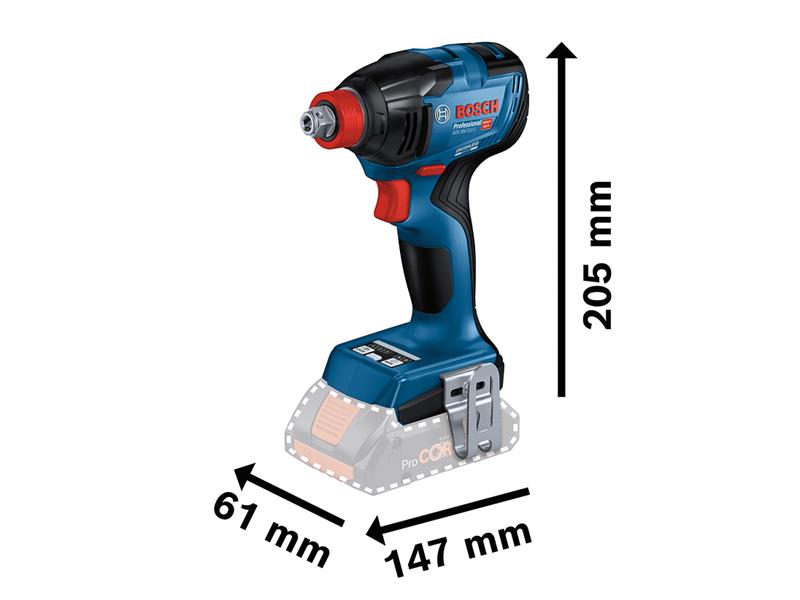 GDX 18V-210 C Professional Impact Driver/Wrench 18V Bare Unit                   