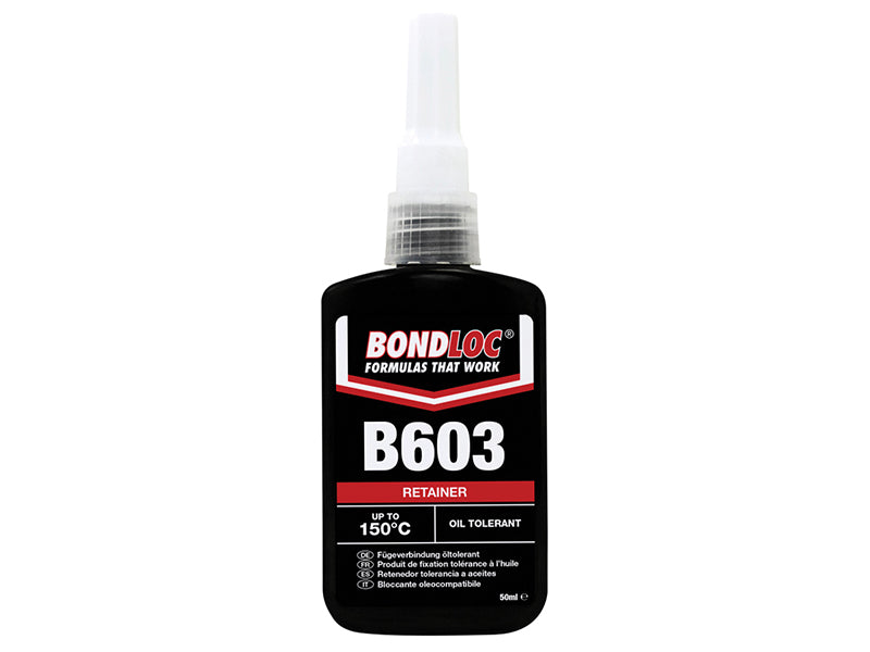 B603 Oil Tolerant Retaining Compound 50ml                                       