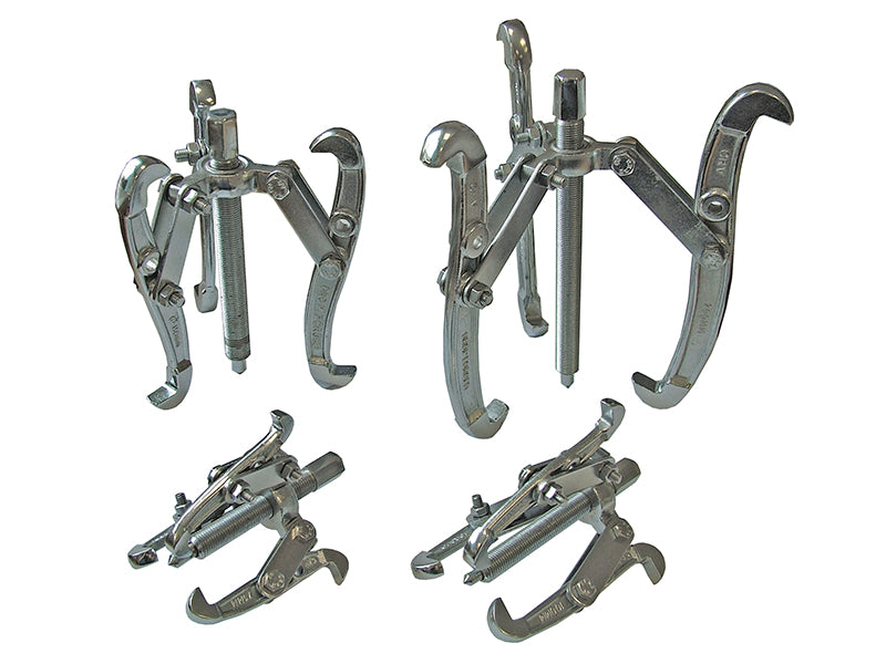 Bearing Puller Set, 4 Piece 75 100 150 & 200mm                                  