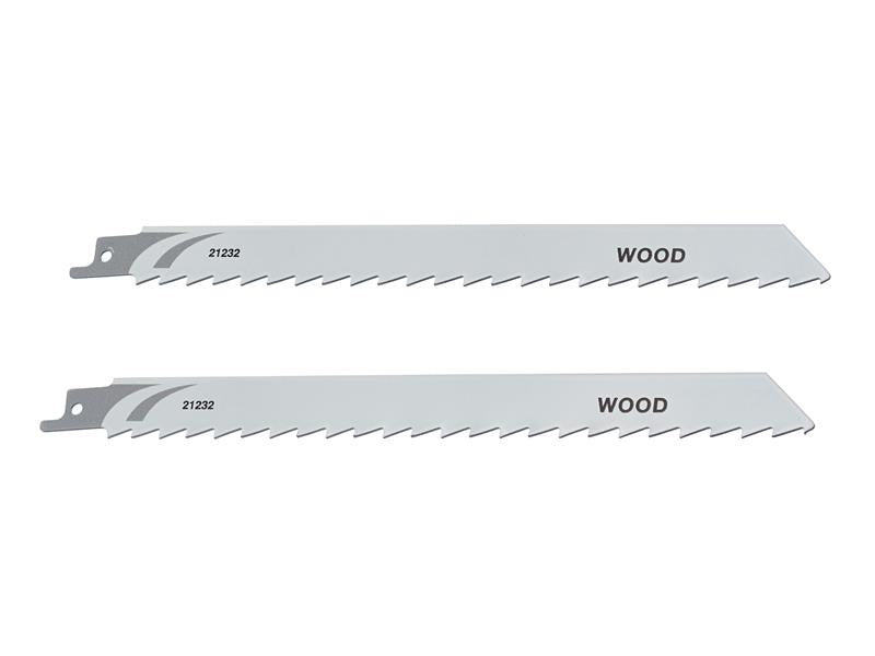 Sabre Saw Blade Coarse Wood Cutting 228mm (Pack 2)                              