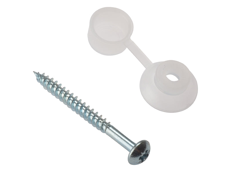 Corrugated Roofing Screw Round Head Pozi ZP 5mm x 50mm Bag 10                   
