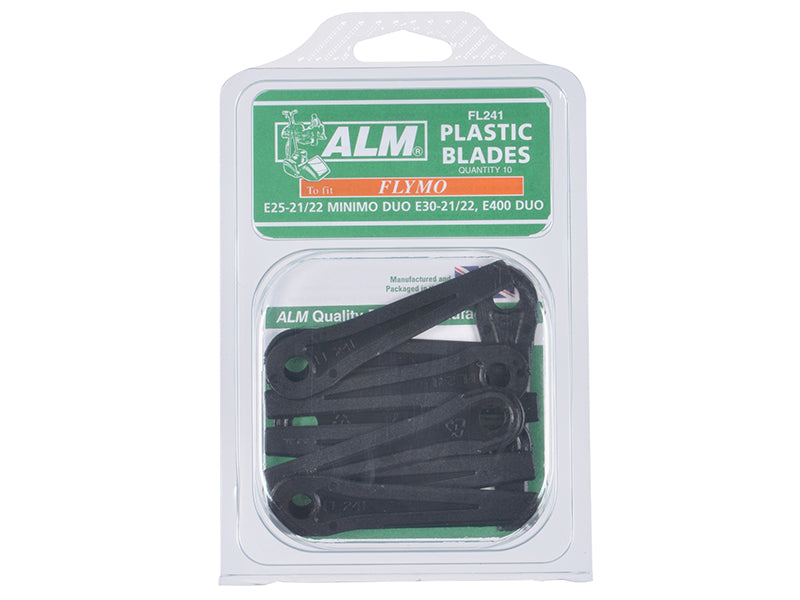 FL241 Plastic Blades Small Hole to Suit Flymo                                   