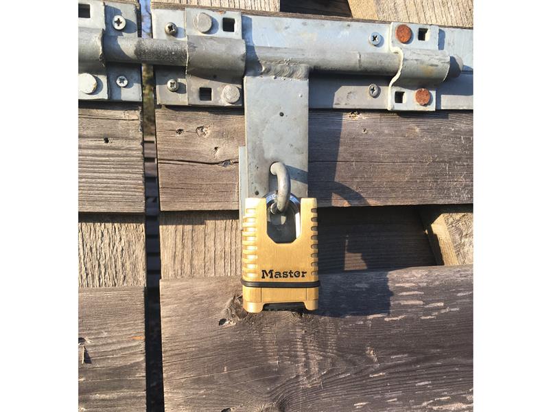 Excell™ Closed Shackle Brass Combination 58mm Padlock