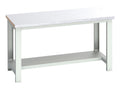 Cubio Bench with Half Shelf, ESD Laminate Clad Top 2000 x 750mm