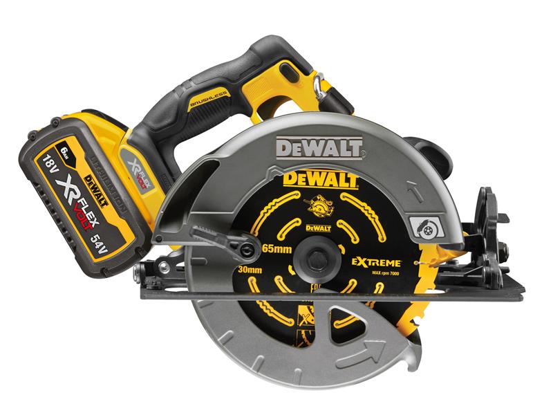DCS578T2 XR FlexVolt Circular Saw 190mm 54V 2 x 2.0Ah Li-ion                    