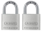 64TI/60mm TITALIUM™ Padlock Keyed Alike KA6607