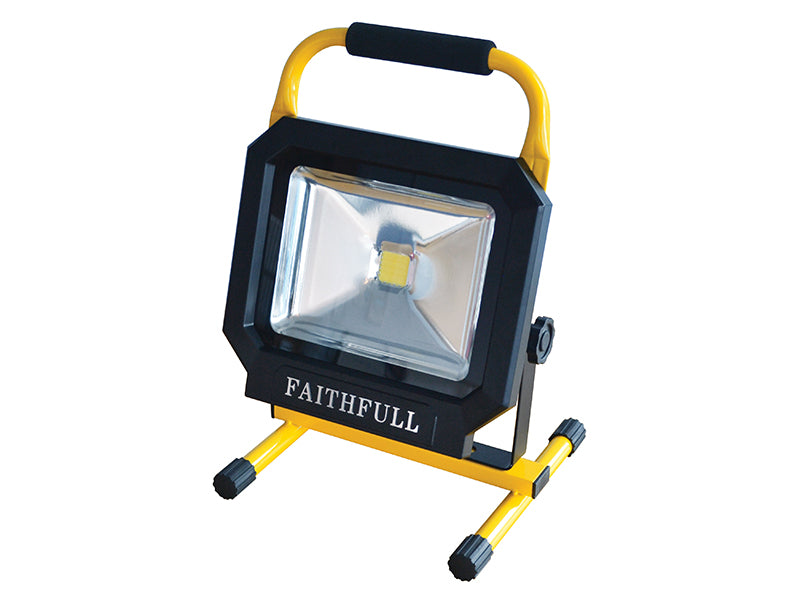 COB LED Single Pod Tripod Sitelight 30W 2100 Lumens 240V                        