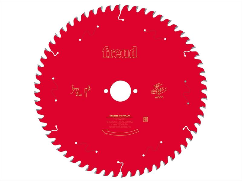 Wood Table Saw Blade 250 x 30 x 2.8/1.8mm x 60T                                 