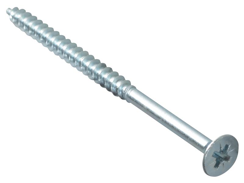 Multi-Purpose Pozi Compatible Screw CSK ST ZP 5 x 90mm Box 100