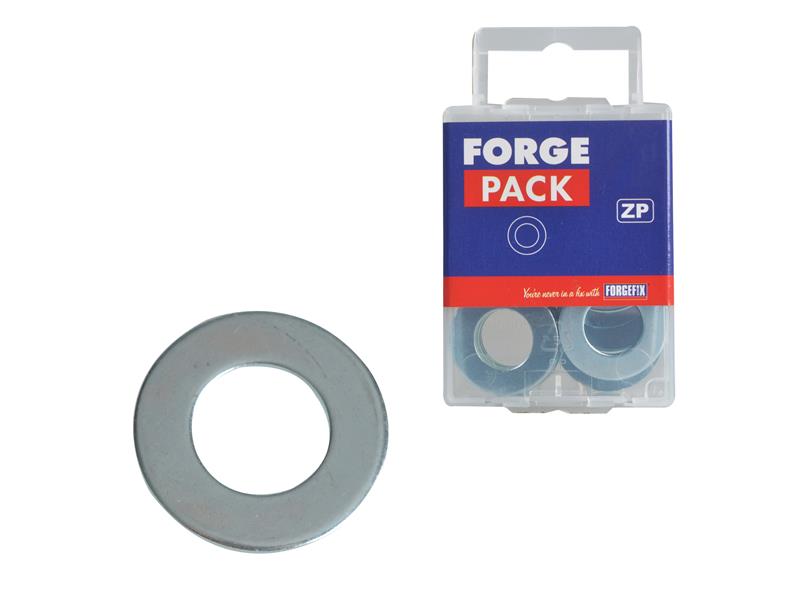 Flat Penny Washer ZP M8 x 50mm ForgePack 6