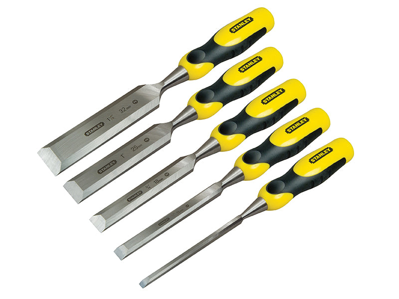 DYNAGRIP™ Bevel Edge Chisel with Strike Cap Set, 3 Piece