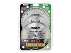 CraftPro Cordless Saw Blade 165 x 20mm x 24T/40T (Pack 3)
