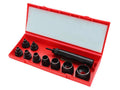 Metric Wad Punch Kit, 9 Piece
