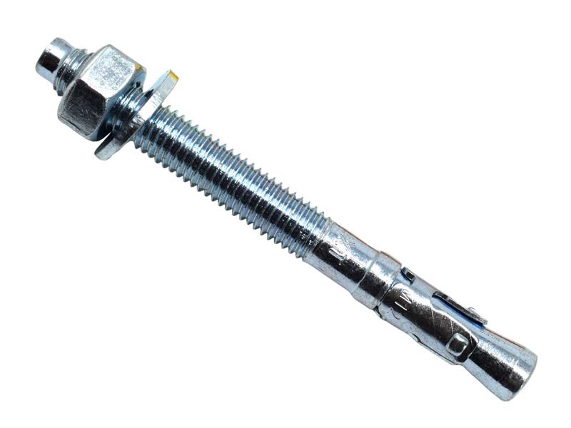 Zinc Plated Through Bolt M8 x 80mm (100)