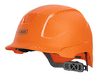 SCATOR-E Non-vented Safety Helmet Blue