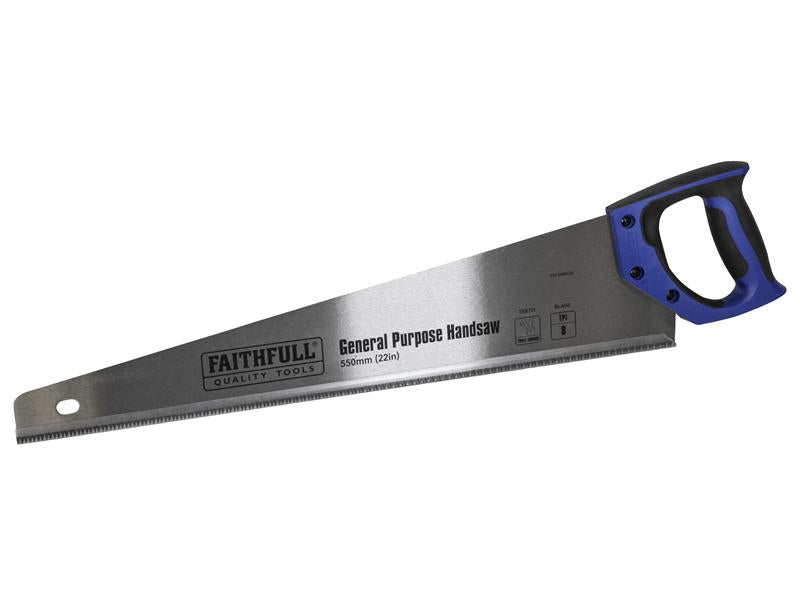 General-Purpose Hardpoint Handsaw 550mm (22in) 8 TPI                            