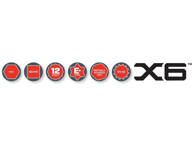 X6™ Ratcheting Spanner Set, 2 Piece