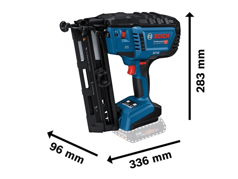 GNH18V-64-2M BL 16ga Finish Nailer Bare                                         