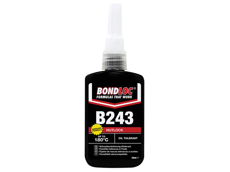 B243 Nutlock Medium Strength Threadlocker 50ml                                  
