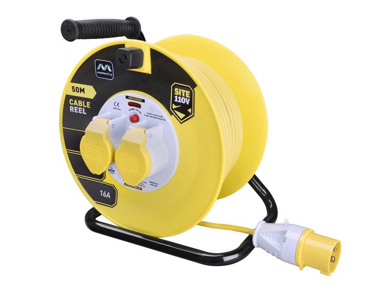 Cable Reel 110V 16A Thermal Cut-Out 50m