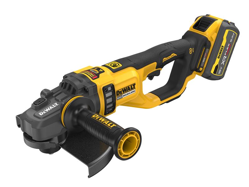 DCG460X2XR FlexVolt Angle Grinder 230mm 54V 2 x 3.0Ah Li-ion                    