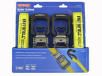 Ratchet Tie-Down J-Hook 5m x 32mm Breaking Strain 1320kg Piece                  