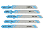 HSS Metal Cutting Jigsaw Blades Pack of 5 T118A                                 