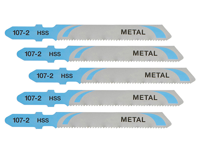 HSS Metal Cutting Jigsaw Blades Pack of 5 T118A                                 