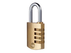 Brass Combination Padlock 40mm
