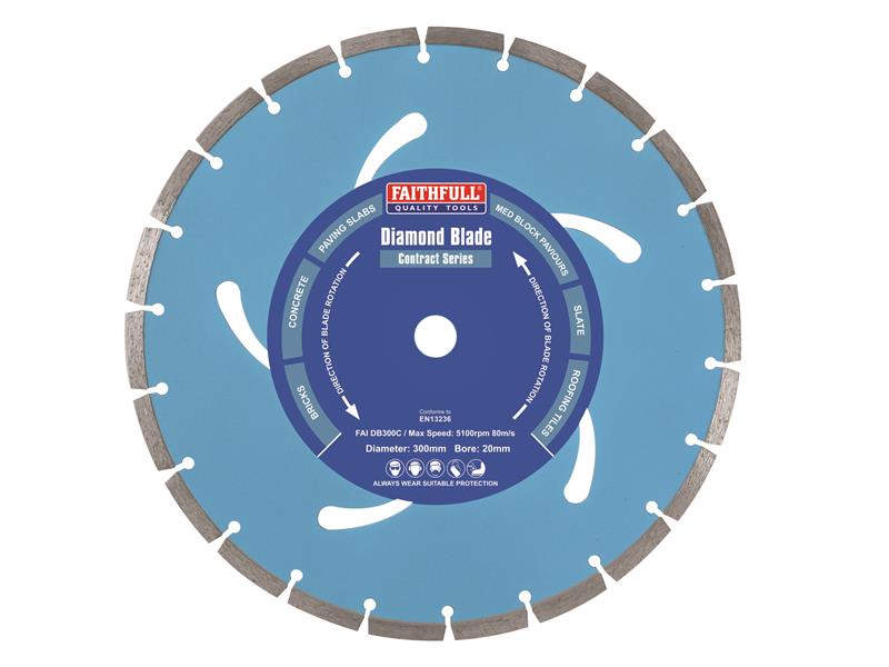 Contract Diamond Blades 115 x 22.2mm (Pack 3)