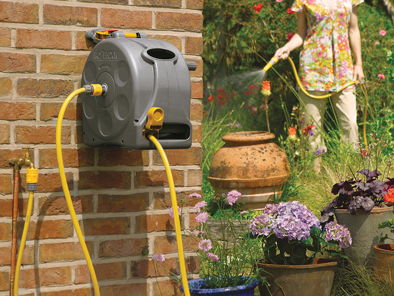 2415 25m 2-in-1 Compact Hose Reel + 25m of Starter Hose                         