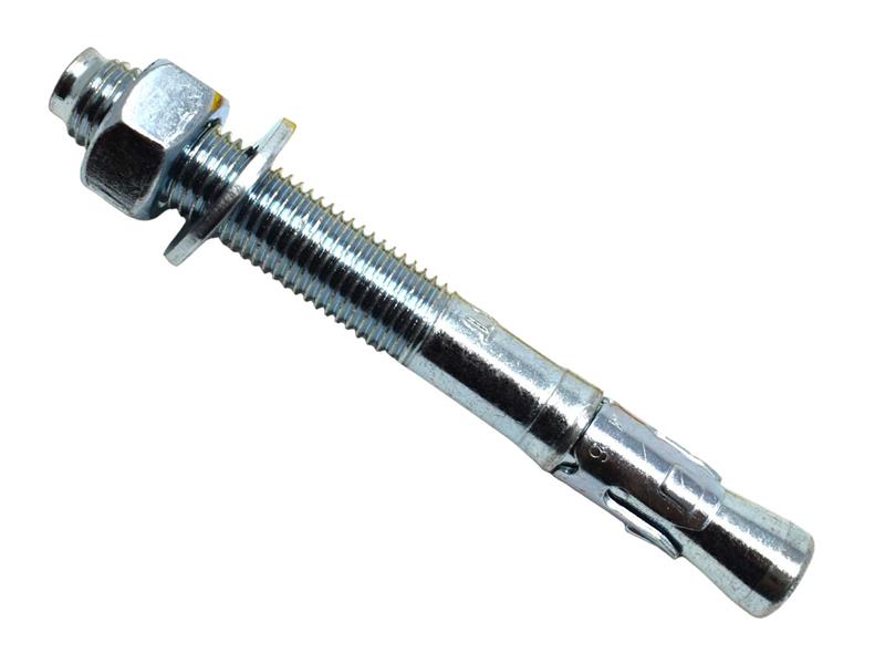Zinc Plated Through Bolt M8 x 80mm (100)