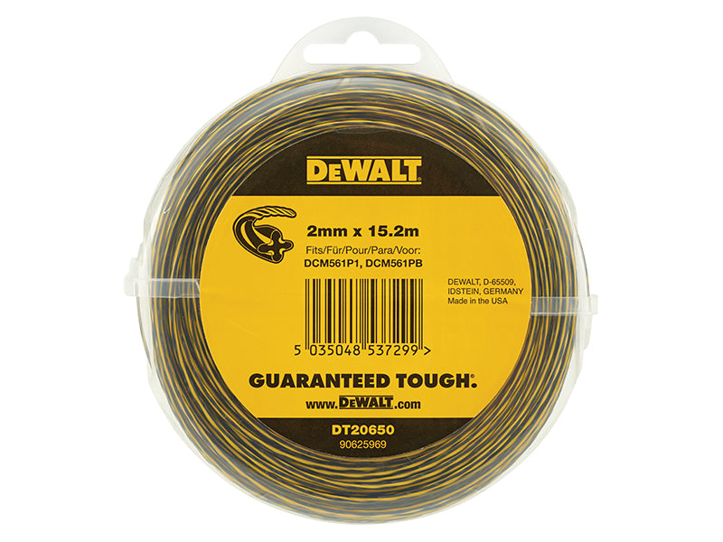 DT20650 Trimmer Line 2mm x 15.2m                                                