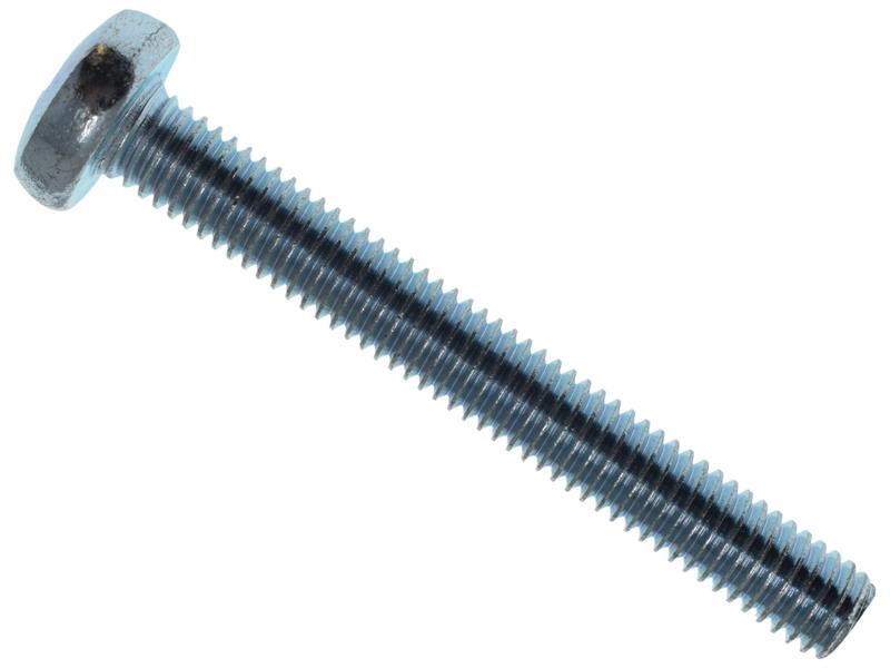 Machine Screw Pozi Compatible Pan Head ZP M6 x 50mm Box 25