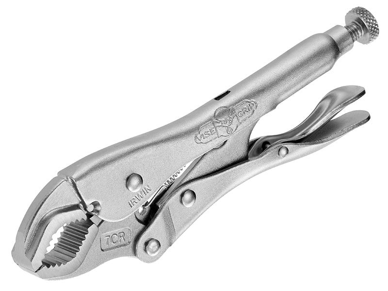 7WR Fast Release™ Curved Jaw Locking Pliers with Wire Cutter 178mm (7in)