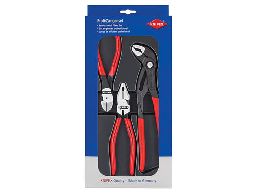 00 20 10 Power Pack High Leverage Pliers Set, 3 Piece                           