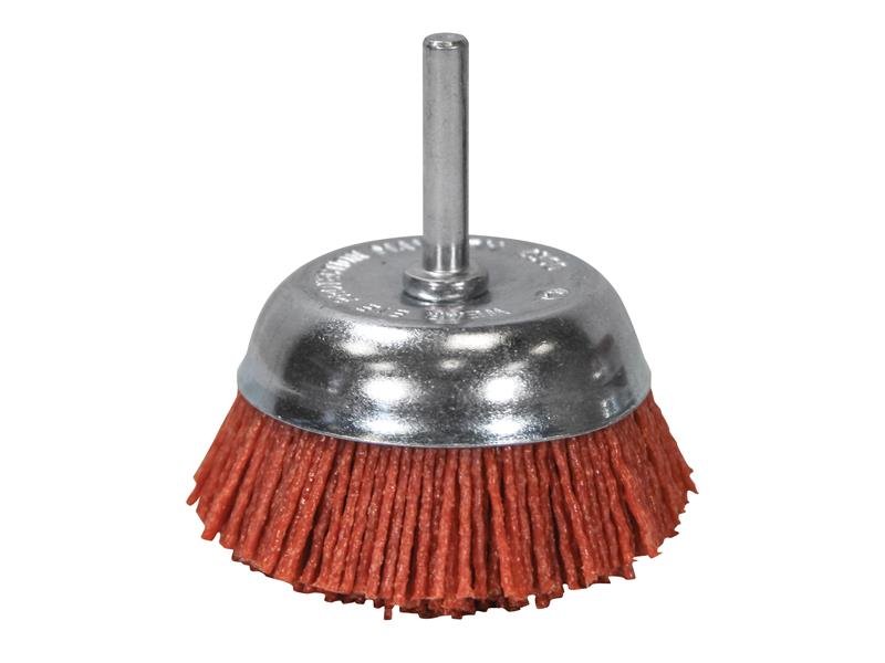 Nylon Cup Brush 65mm x 6mm Shank                                                