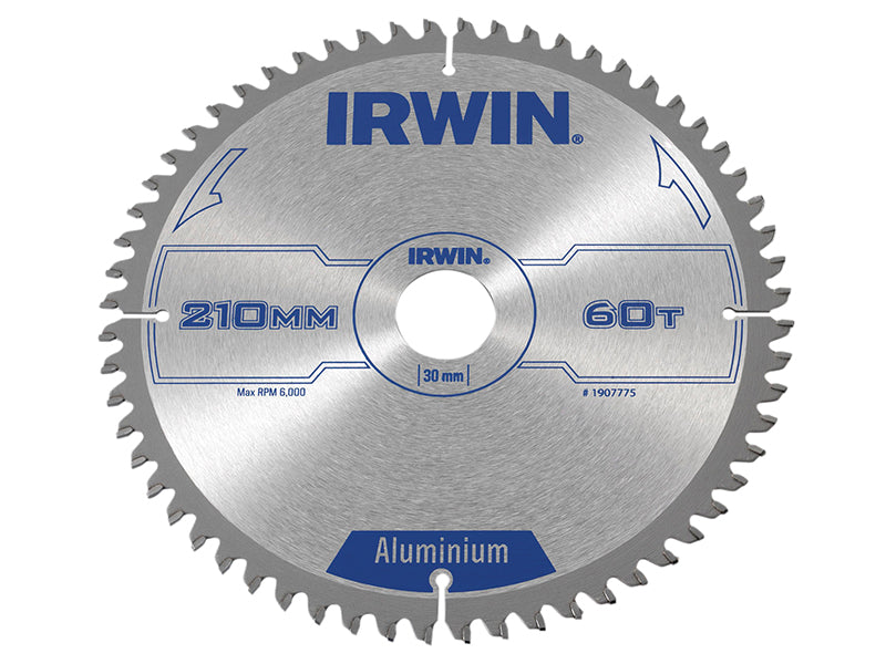 Professional Aluminium Circular Saw Blade 210 x 30mm x 60T TCG                  
