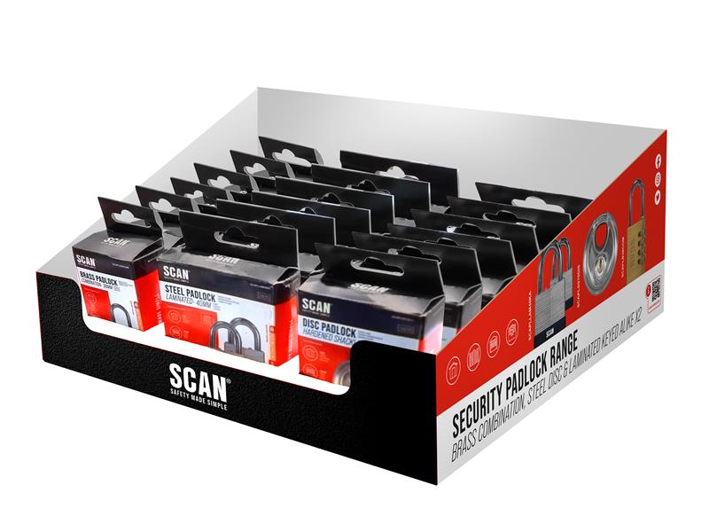 Padlock CDU Display (18 Padlocks)