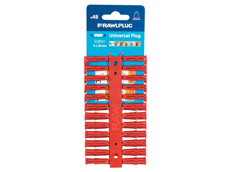 Brown UNO® Plugs & Screws in Jar (450 Plugs + 450 Screws)