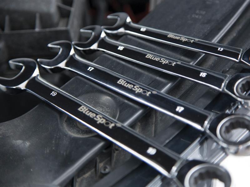 Ratchet Spanner Set, 8 Piece                                                    